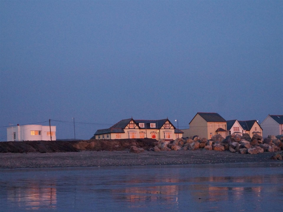 View Of Hostel From Beach