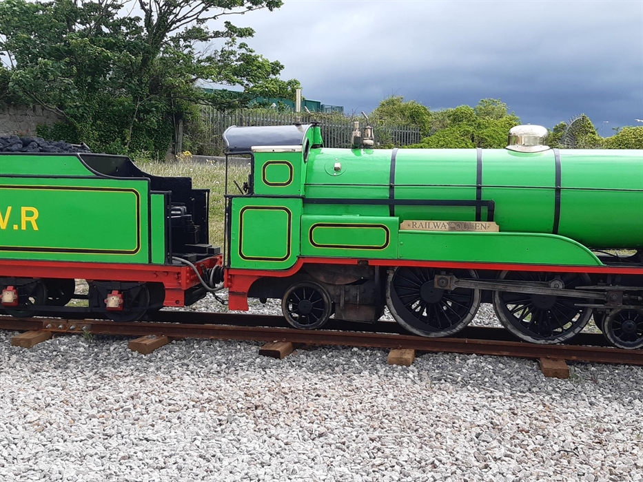 Railway Queen fresh from paintshop
