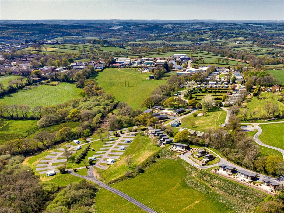 Noble Court and Celtic Escapes Aerial