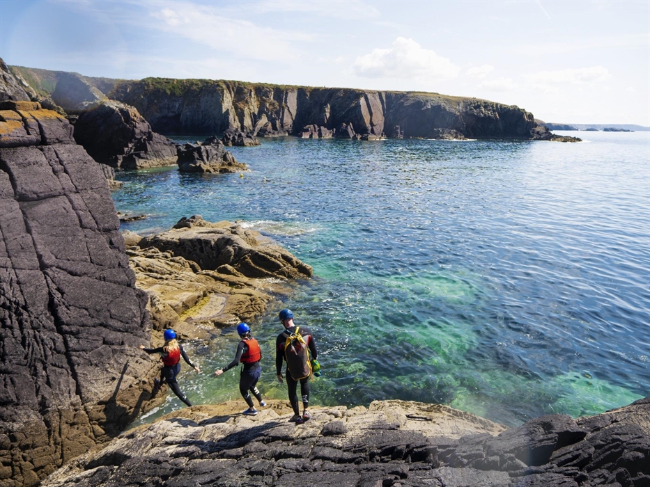 credited to @mothergoosefilms @visitwales @walescoastpath