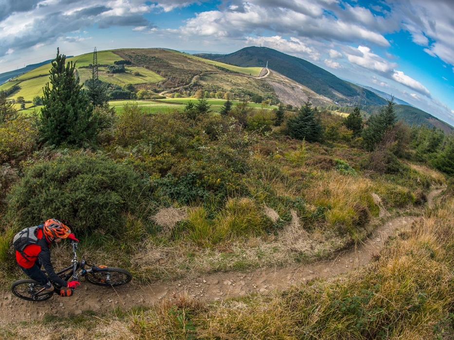 Mountain biking in Afan Forest Park