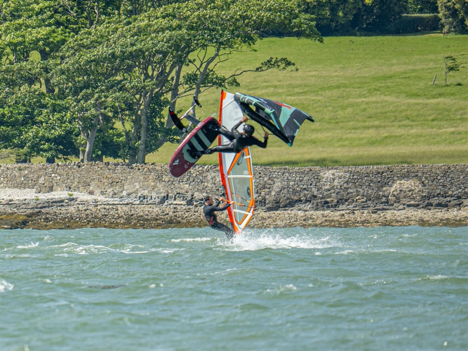 Action out on the water