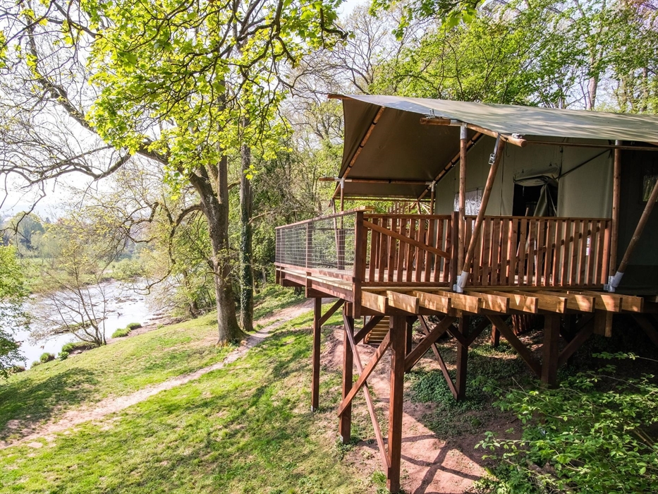 Glamping Holidays in the woods, Hay-on-Wye, Wales
