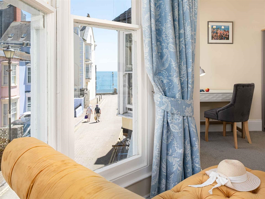 The lovely view from bedroom two