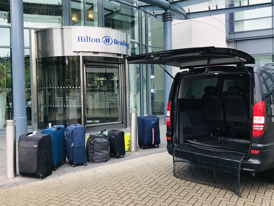 Up to 7 passengers plus luggage