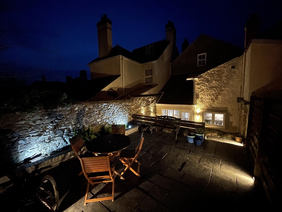 Rear Patio Seating Area