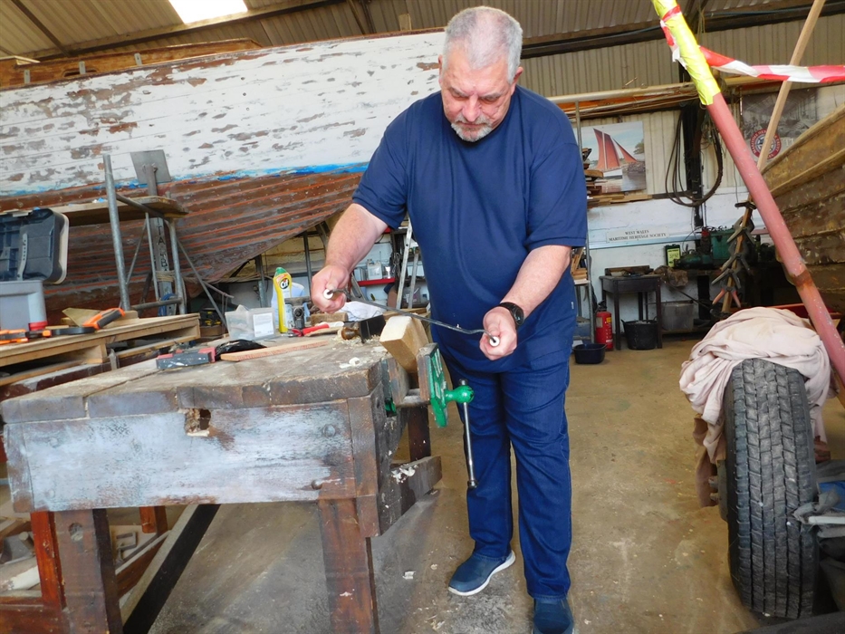 Hard at work in the Workshop