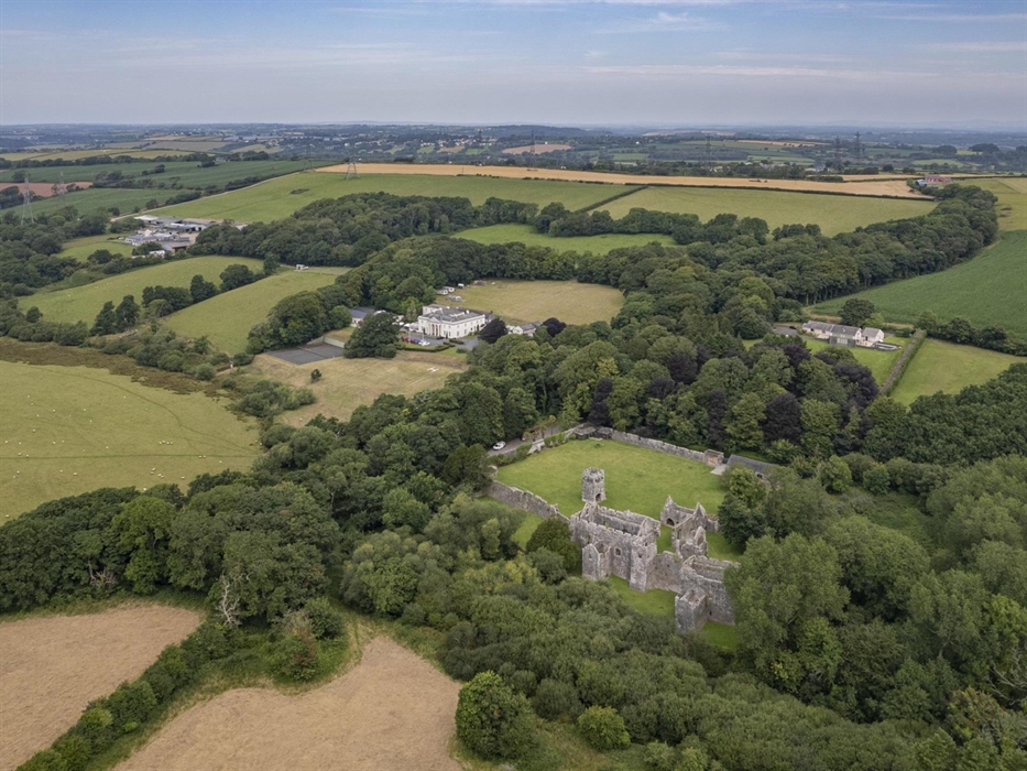 Lamphey Court Hotel & Spa from above
