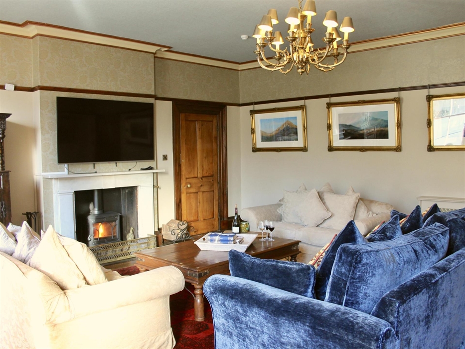 large lounge at Coedfa House