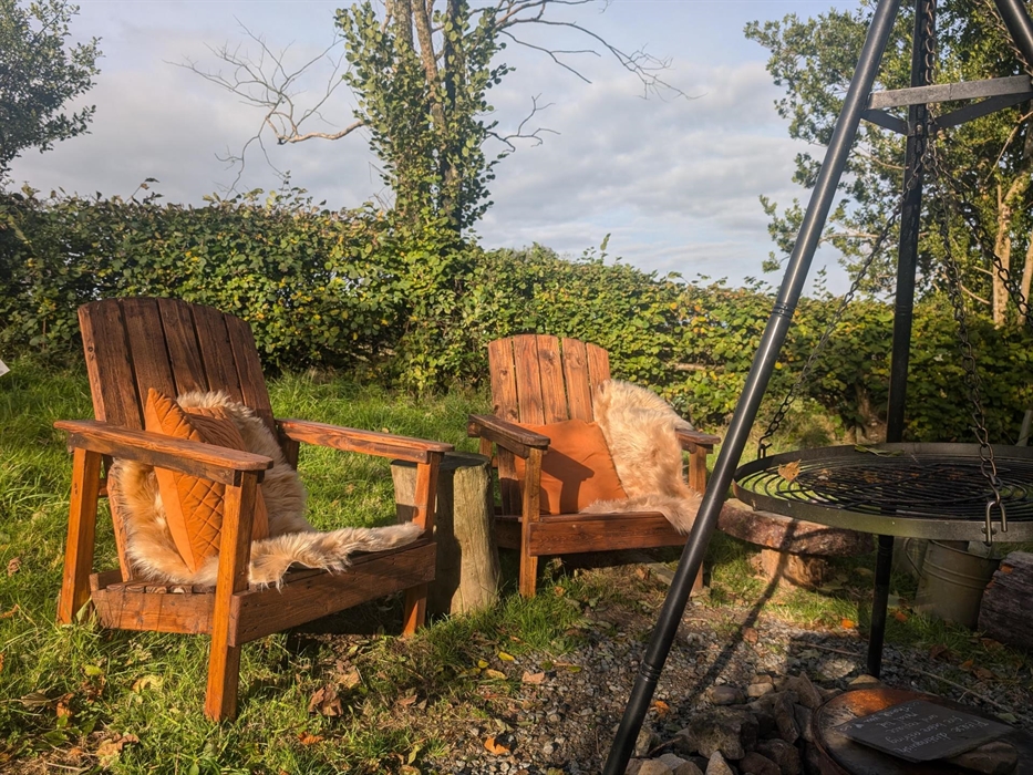 Enjoy a barbecue amongst the Welsh hills with amazing scenery