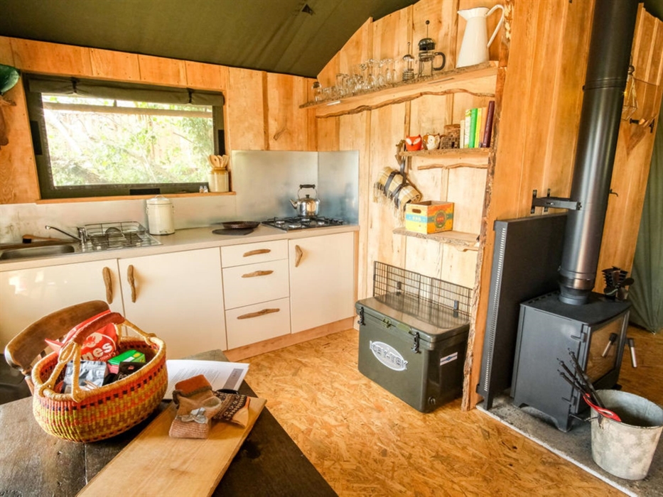 Glamping Holidays in the woods, Hay-on-Wye, Wales