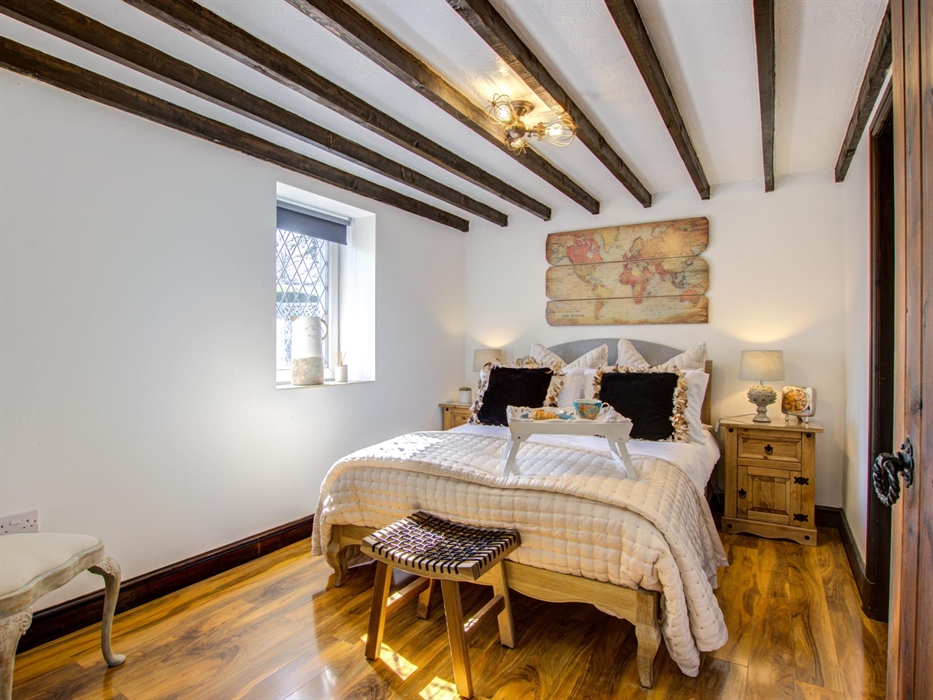 Cosy bedroom on the ground floor