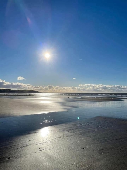 Southerly View of Mountains from The Nook, The Farmhouse and The Dairy