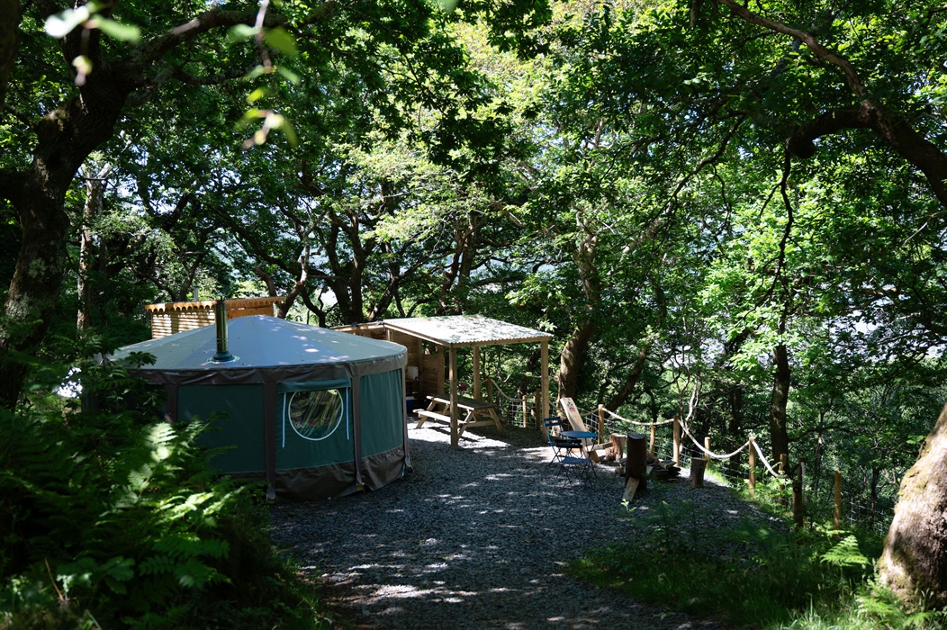 Romantic yurt North Wales