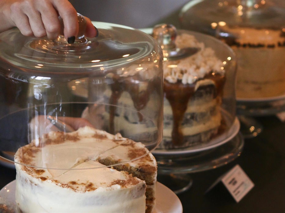 Cake in Stiwdio 3 café