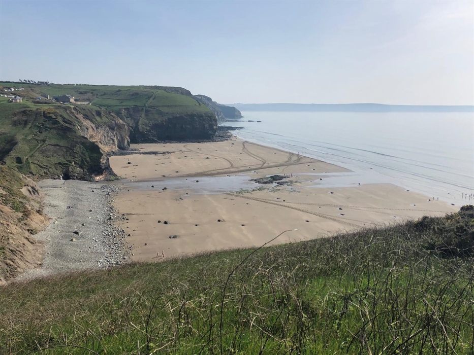 Local Beach- view from coastal path