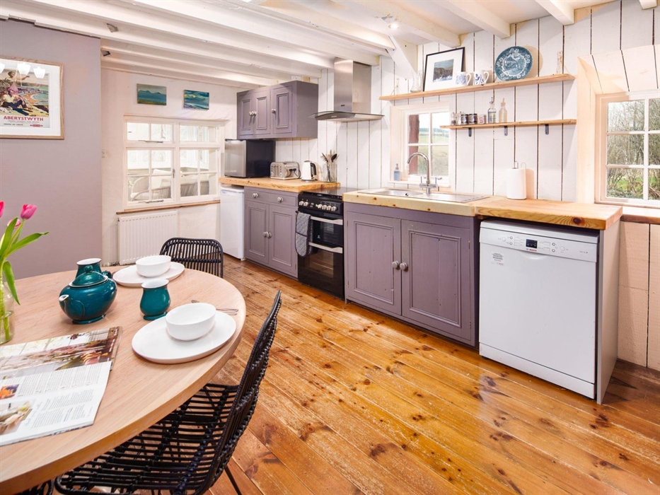 Kitchen, Rustic, Cottage, Wales