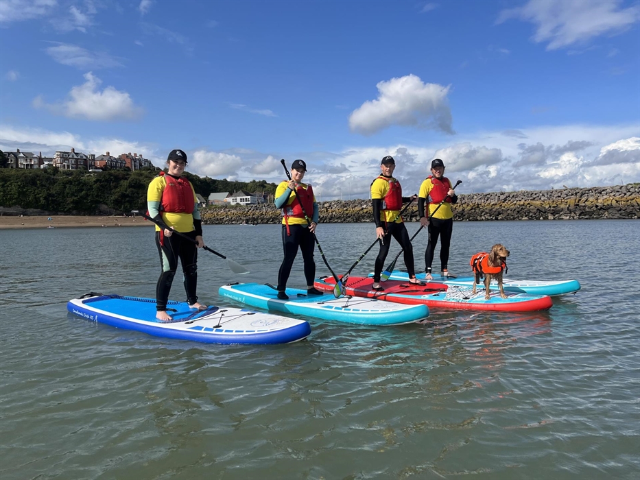 Bespoke SUP fun with your dog.