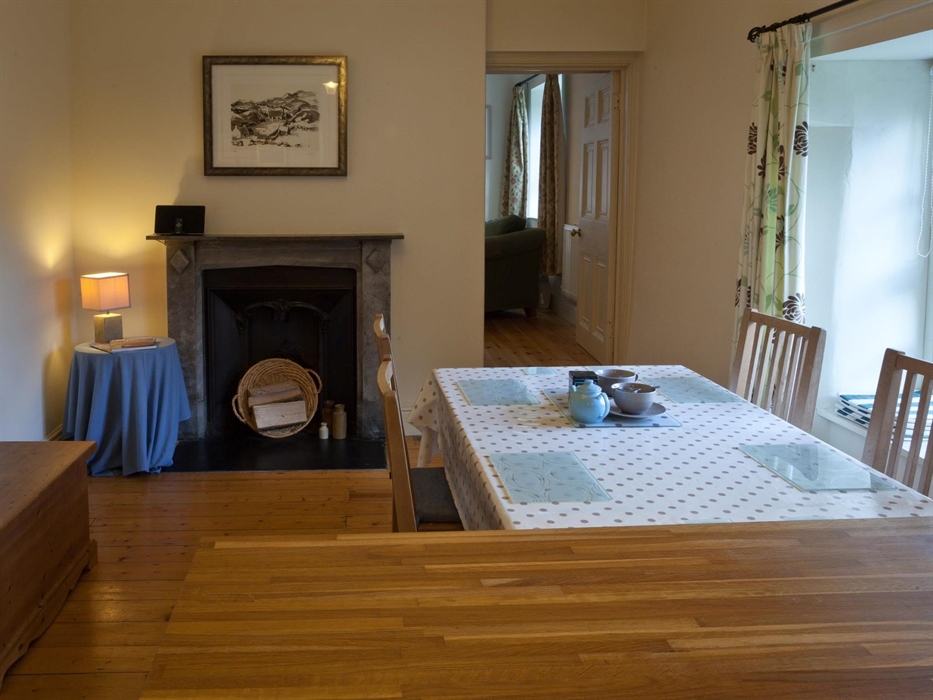 Dining room with door to lounge