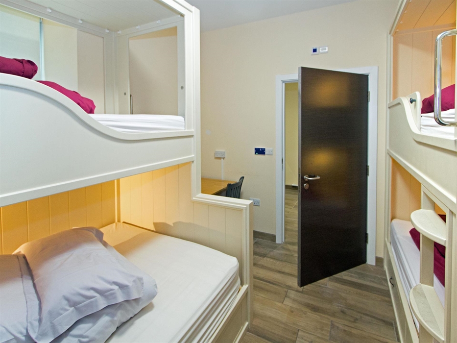 1 double and 3 singles and the en-suite wet room, which is fully accessible for those with mobility issues