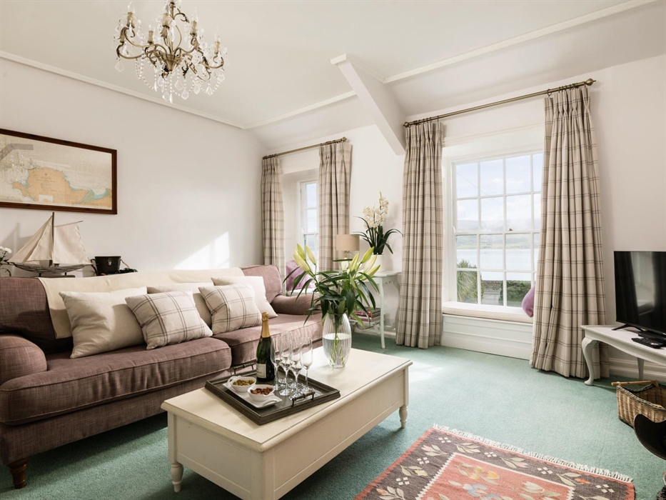 An upstairs sitting room to make the most of the incredible views.