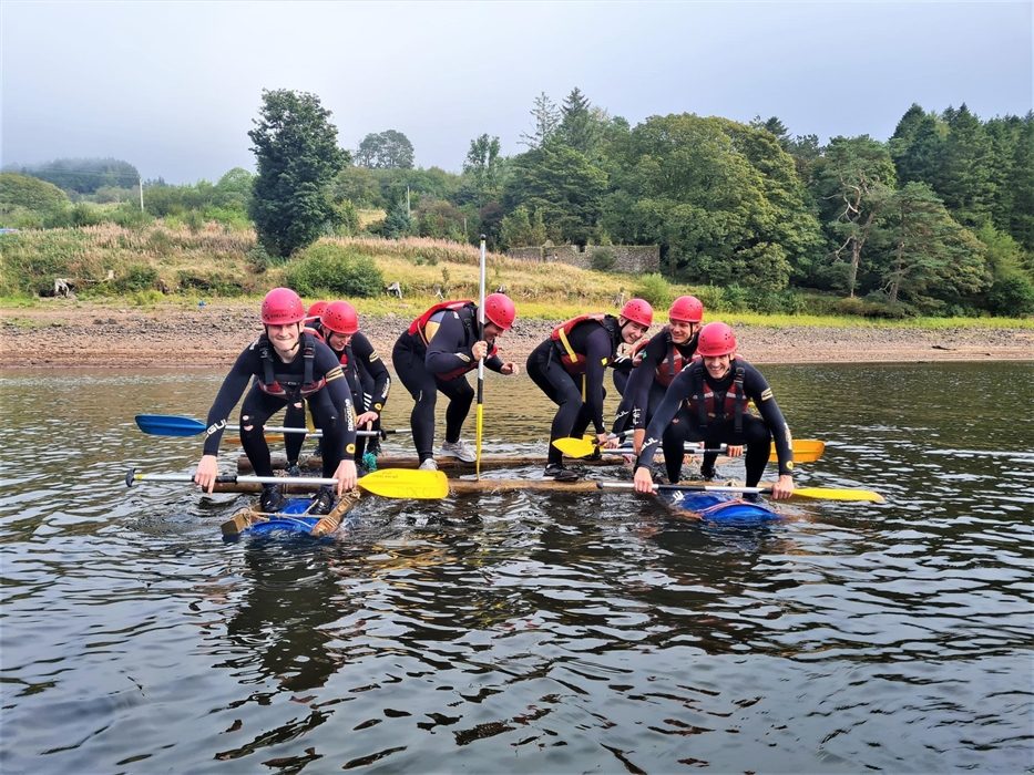 Parkwood Outdoors Dolygaer - Raft building - the perfect team exercise