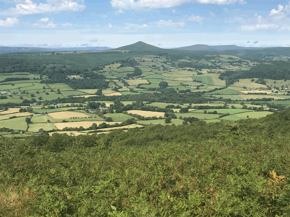 The Rolling hills of South Wales