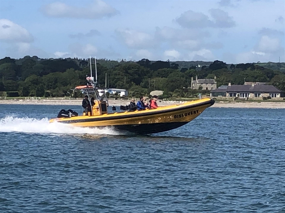 Heading out to Puffin Island