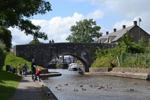 less than 100m to Brecon Canal