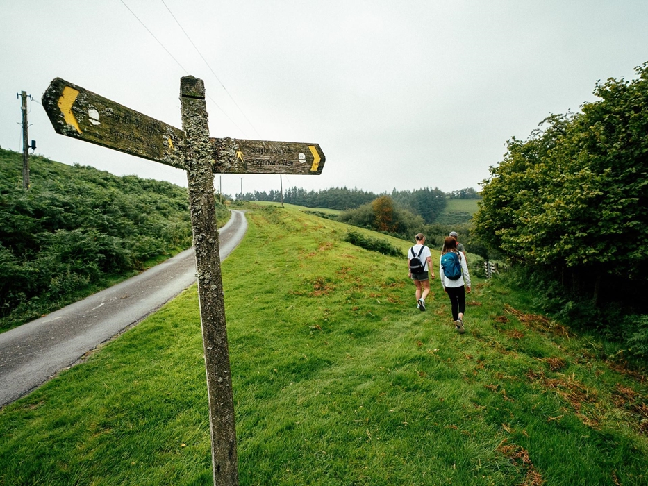 well signposted route