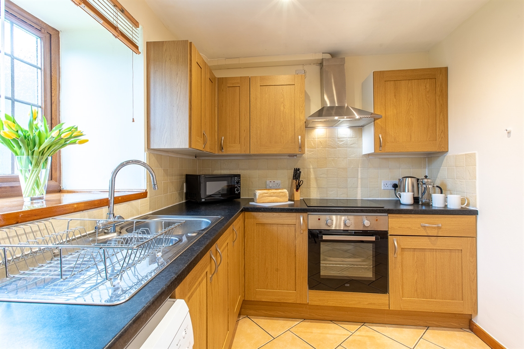 Kitchen in Yr Wyddfa Cottage