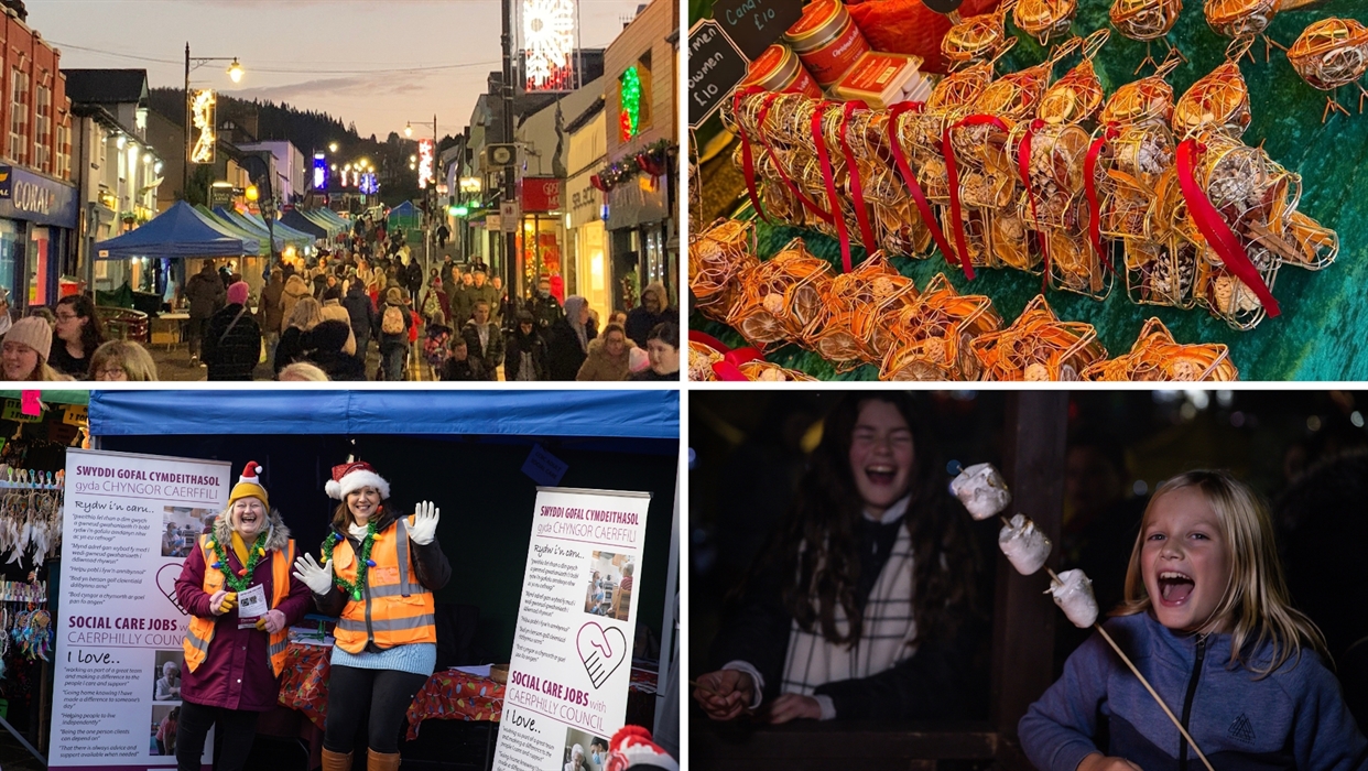 Caerphilly Christmas Market on Saturday 21st November is the perfect place to get you in the Christmas spirit!