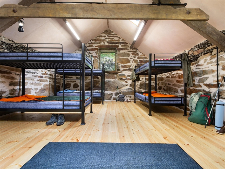 Beudy'r Gelli Bothy bunks