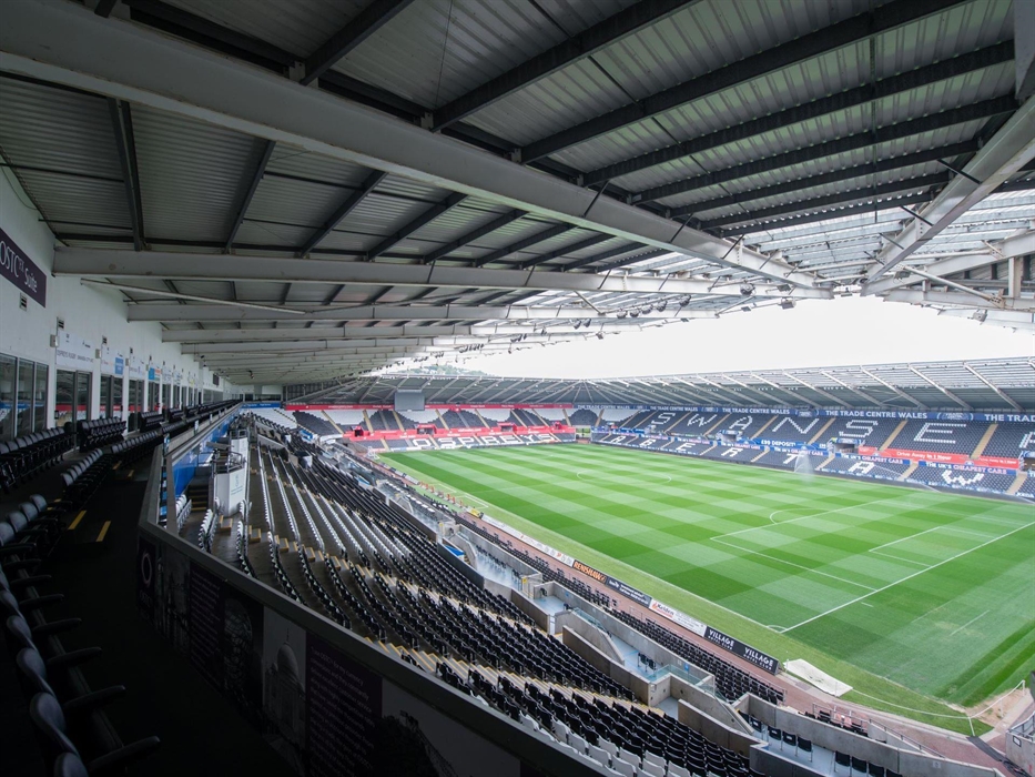 The ground from the balcony