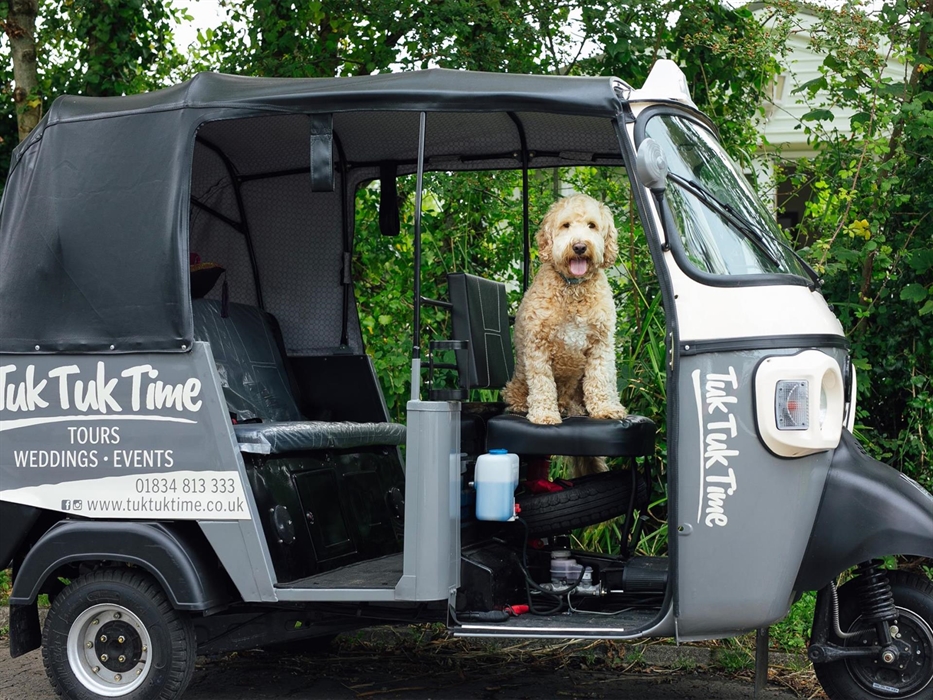 "Can we get going please with our tuk tuk tour - you're keeping me waiting"
