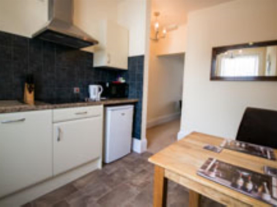 Cooking area in the four poster room