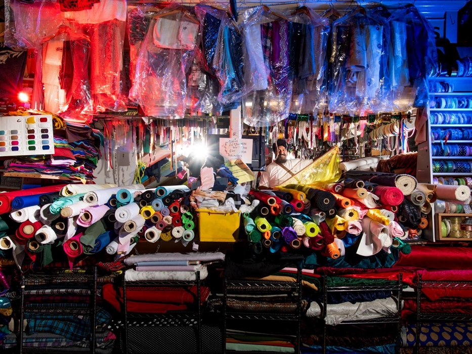 Cardiff Market - The Material Stall