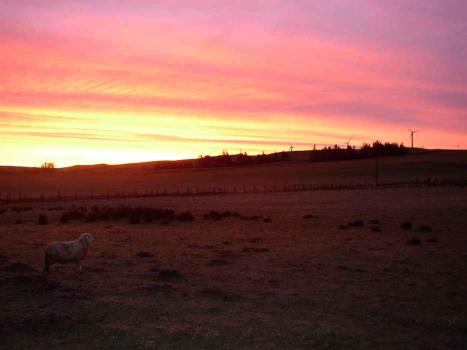 Sunset from Pen y Ffrith
