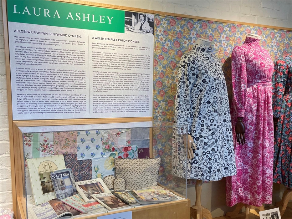 Celebrating welsh icon Laura Ashley - the designer and brand.