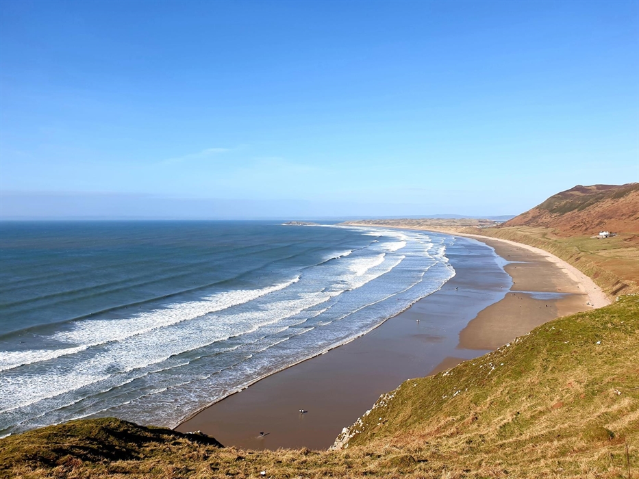 Stunning Rhossili Bay, Gower