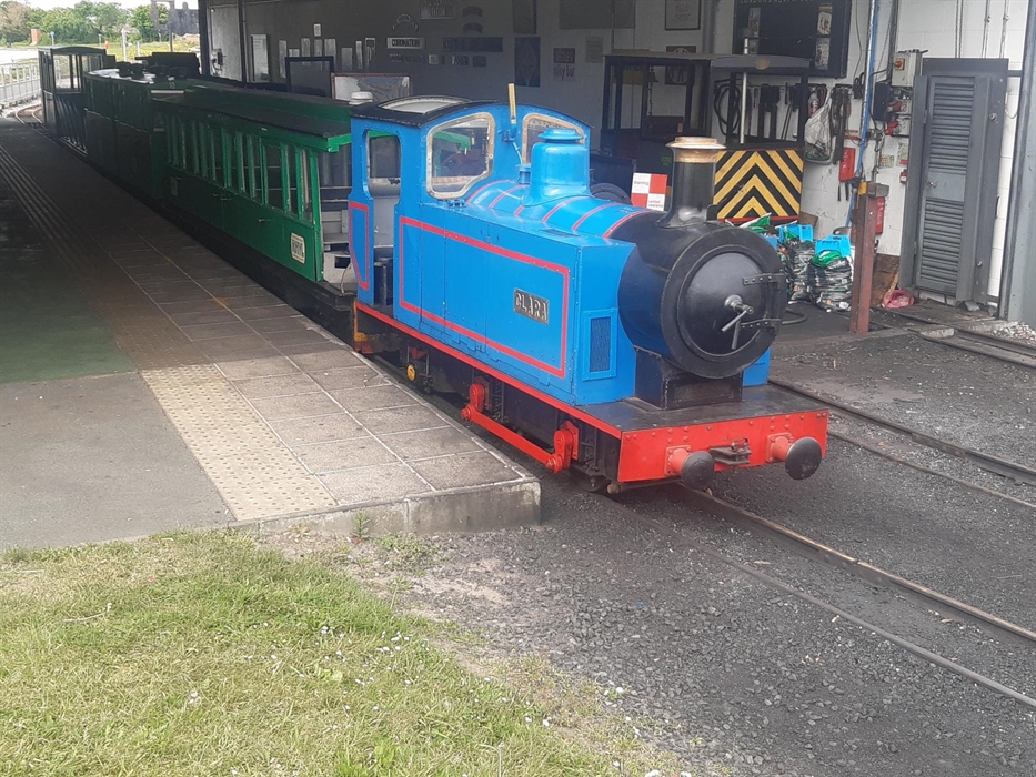 Clara awaiting passengers