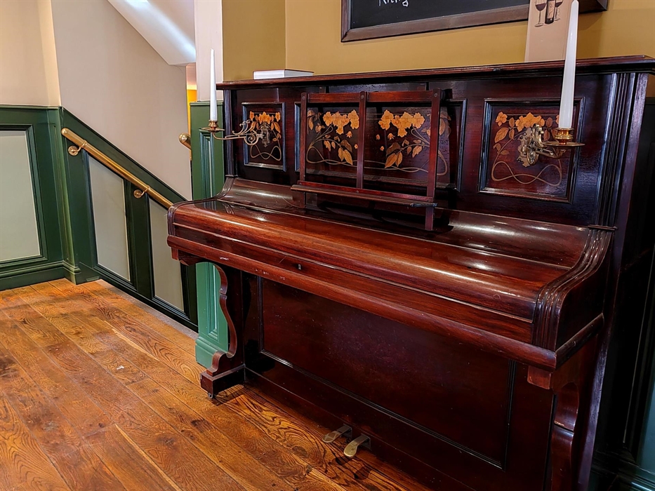 A beautiful antique piano from Berlin