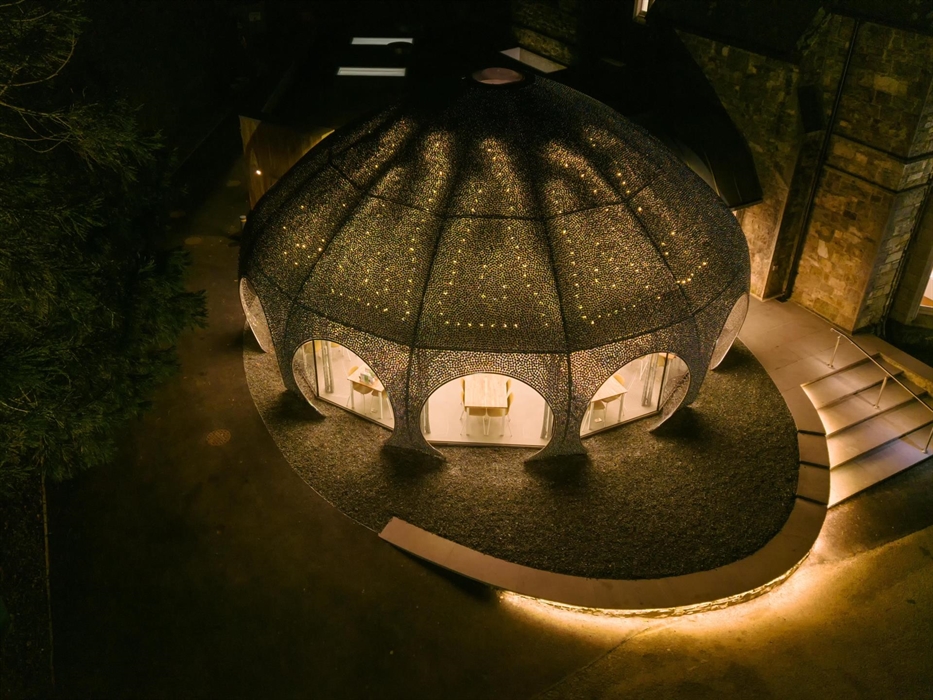 Caffi newydd y Plas new cafe