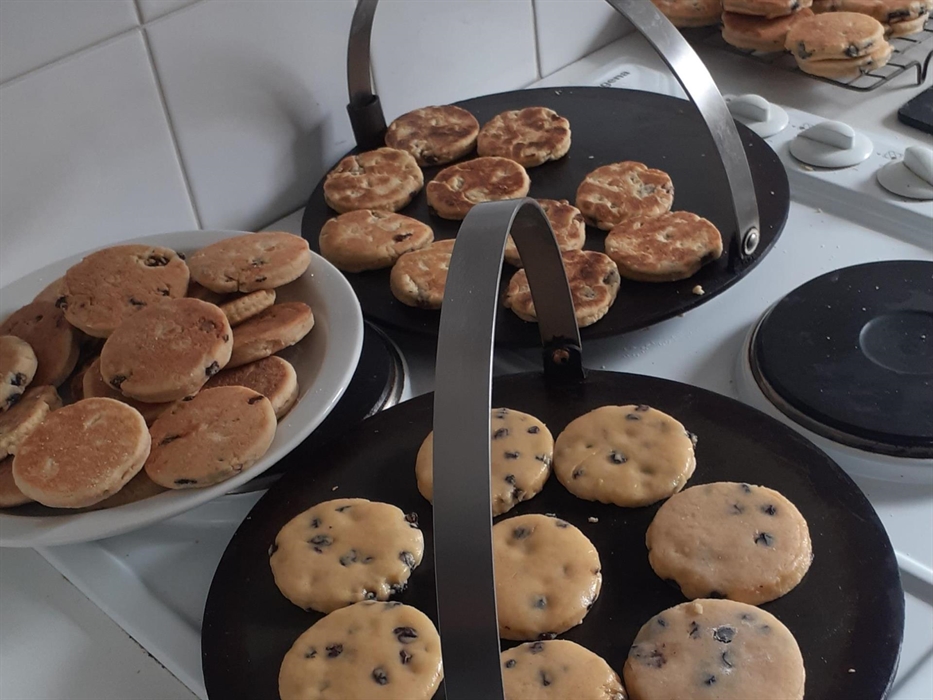 Pice bach blasus. Homemade Welsh cakes - what a treat!