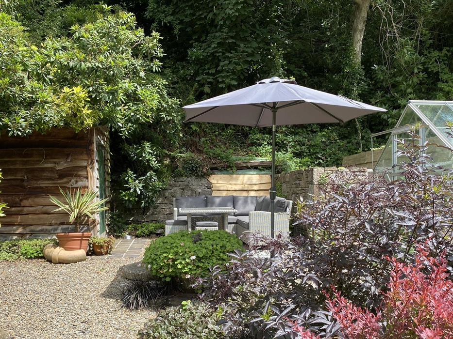 Lovely sunny and comfortable seating area