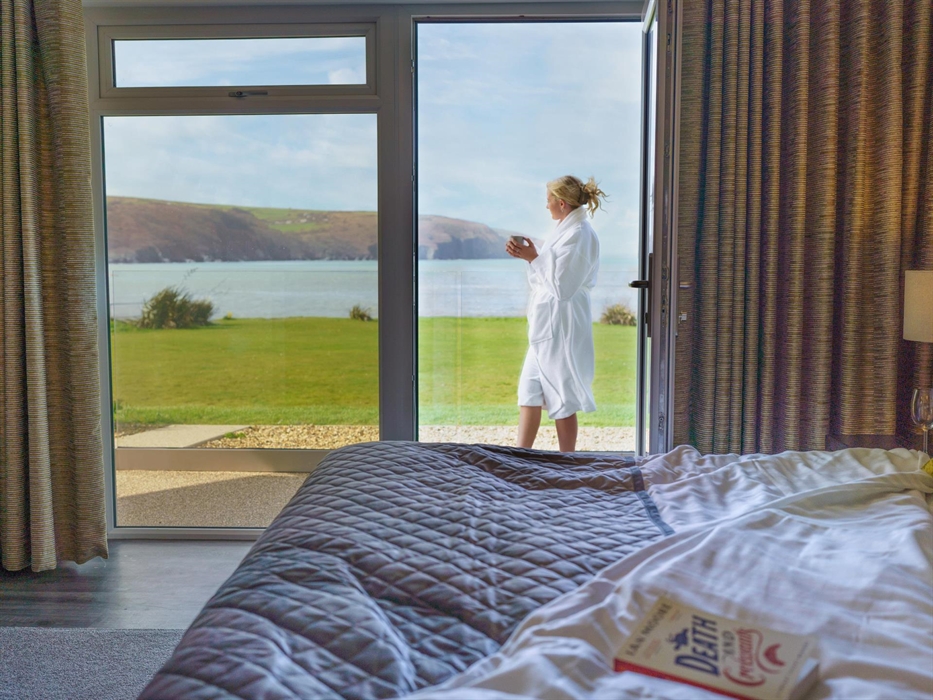 View from the Ground floor Luxury Suite at The Cliff Hotel & Spa