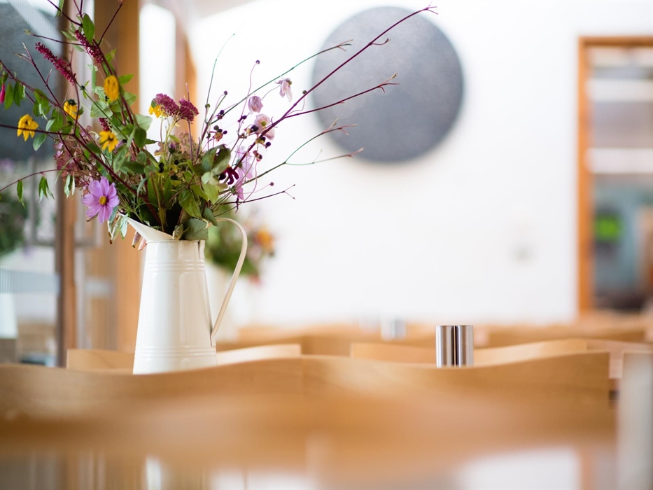 Fully vegetarian catering facilities