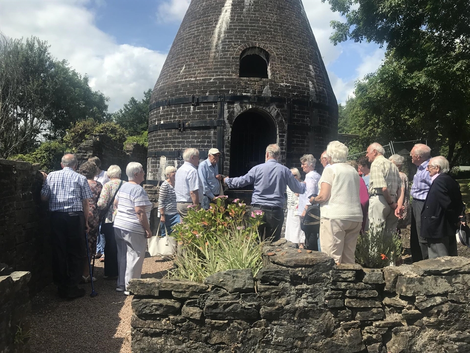 A Nantgarw bottle kiln