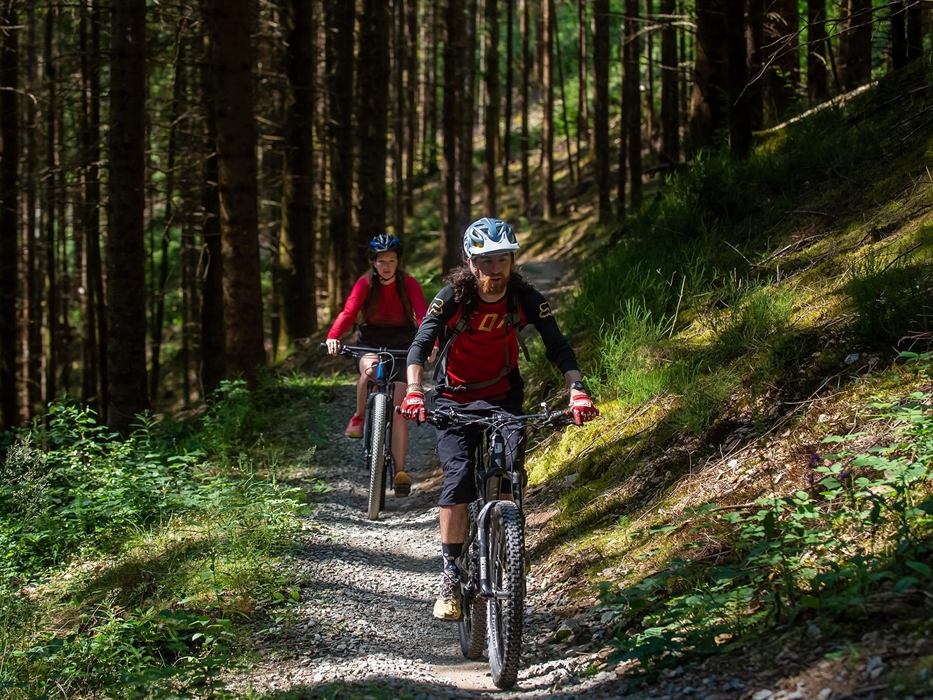 Riders at Coed y Brenin