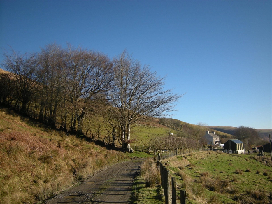 Approaching the hostel